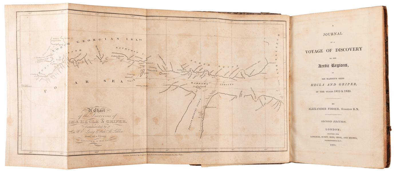  FISHER, Alexander (d. 1838). A Journal of a Voyage of Disco...