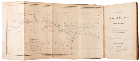  FISHER, Alexander (d. 1838). A Journal of a Voyage of Disco...
