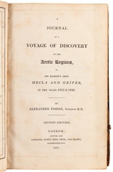  FISHER, Alexander (d. 1838). A Journal of a Voyage of Disco...