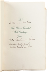  FLEISCHMANN HOLMES, Bettie (1873-1941). The Log of the “Lau...
