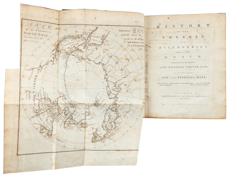  FORSTER, John Reinhold (1729-1798). History of the Voyages ...