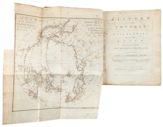  FORSTER, John Reinhold (1729-1798). History of the Voyages ...