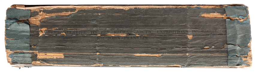  [FRANKLIN, Sir John (1786-1847), subject]. Further Papers R...