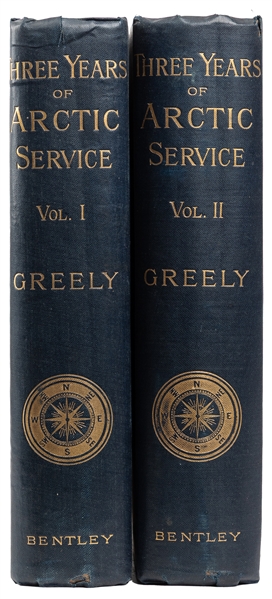  GREELY, Adolphus W. (1844-1935). Three Years of Arctic Serv...