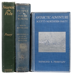  Group of 3 First Editions of Polar Explorations, including:...