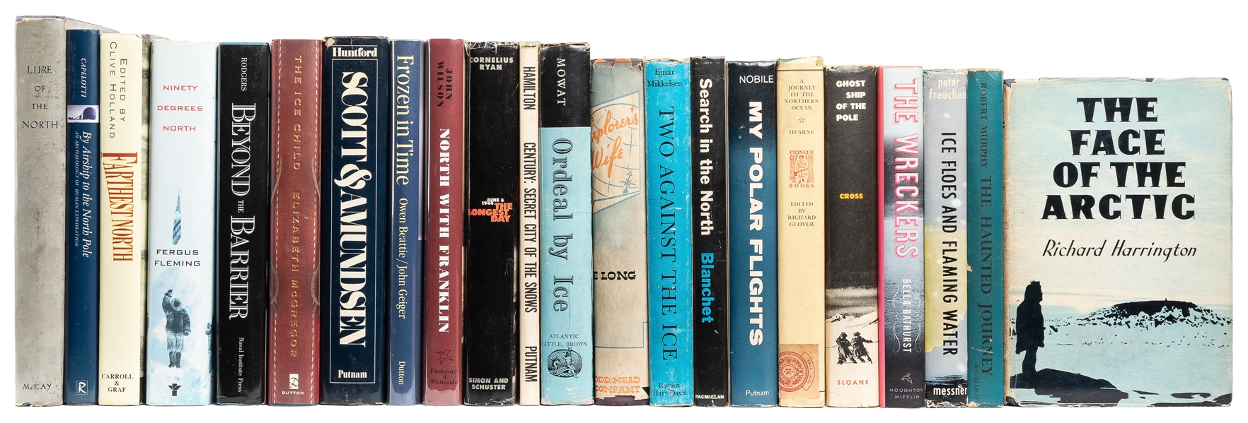  Group of Nearly 85 Modern Books on Arctic Exploration in Du...
