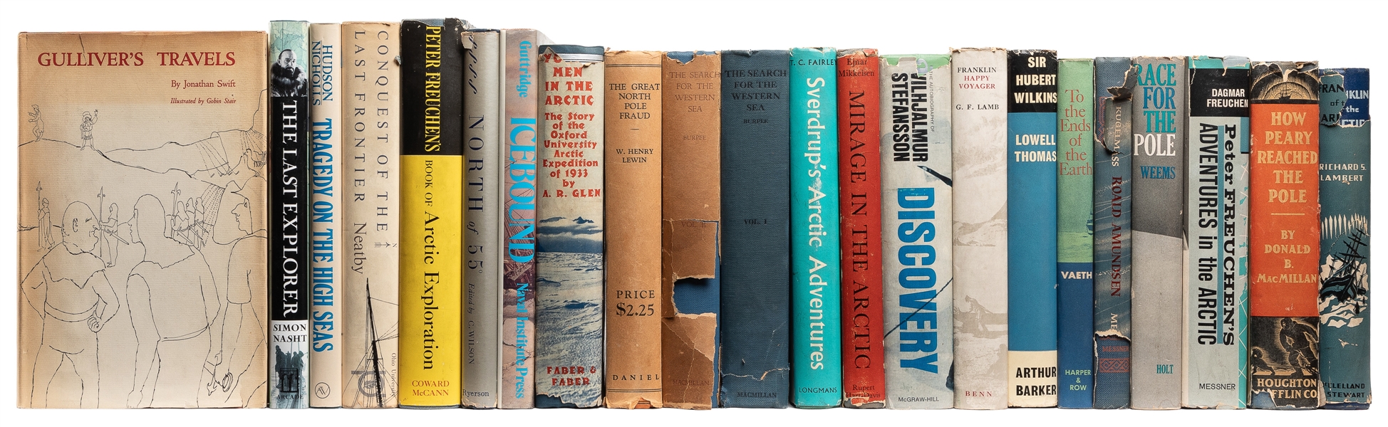  Group of Nearly 40 Modern Books on Arctic Exploration in Du...