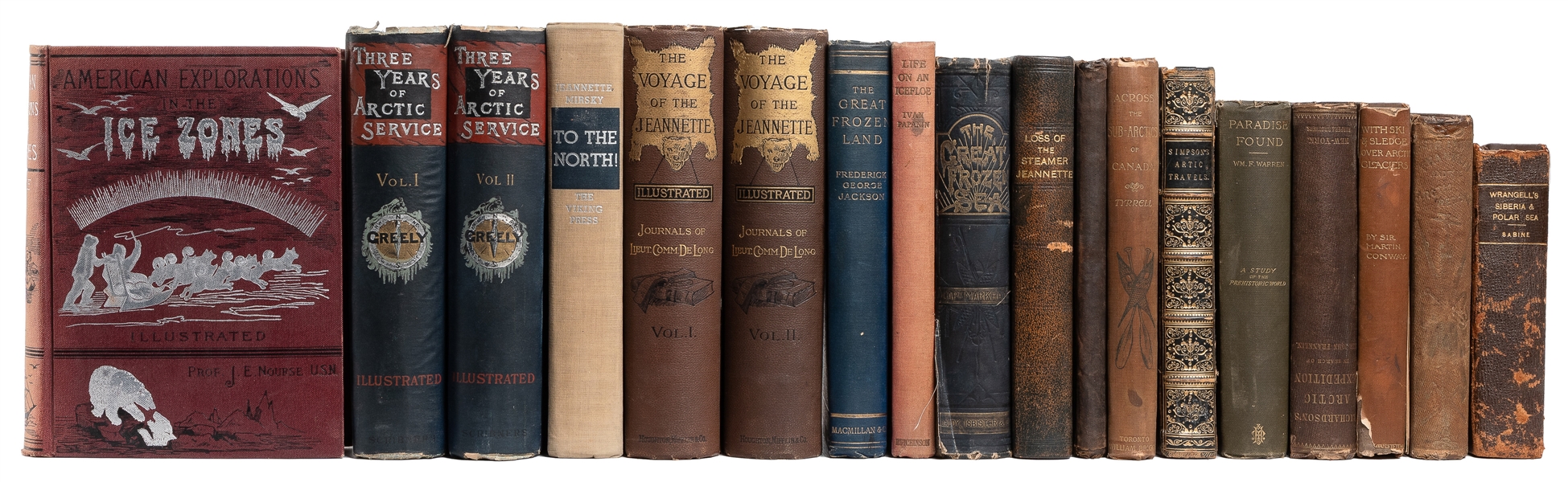  Group of Nearly 50 19th and Early 20th Century Books on Arc...