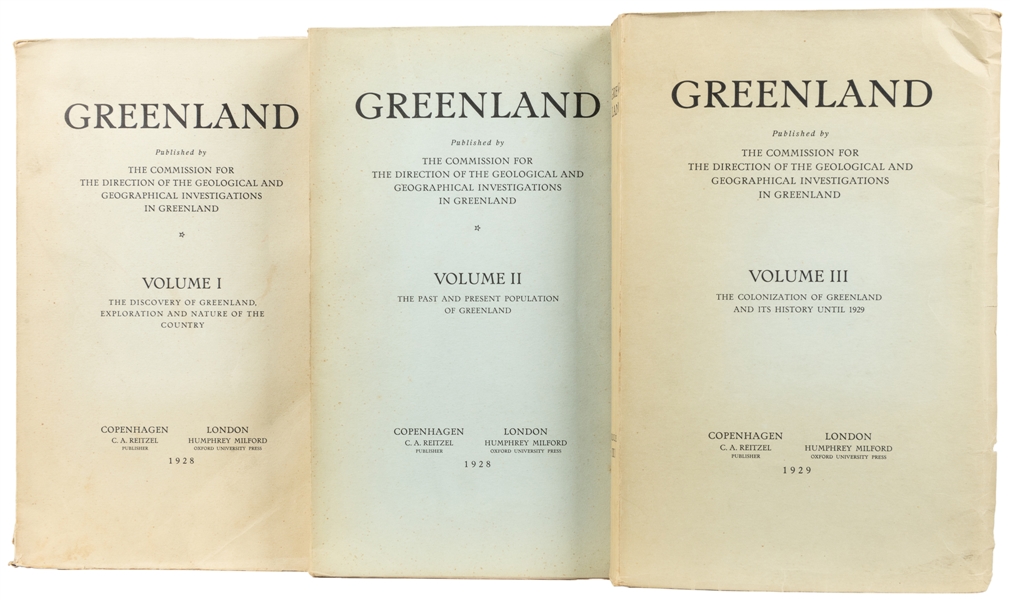  [GREENLAND]. [VAHL, M.; AMDRUP, G. C.; BOBE, L.; JENSEN, Ad...