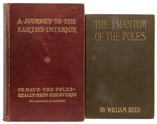  [HOLLOW EARTH]. Pair of Vintage Titles About the “Hollow Ea...