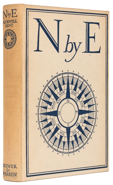  KENT, Rockwell (1882-1971). N by E. New York: Brewer & Warr...