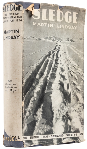  LINDSAY, Martin (1905-1981). Sledge. The British Trans-Gree...