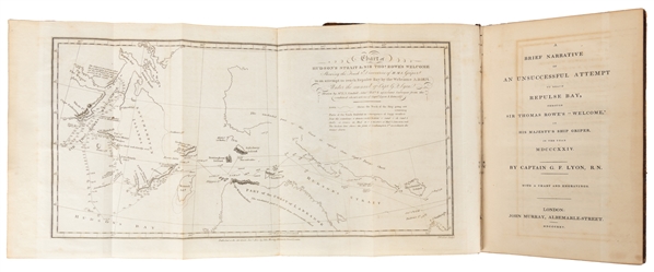  LYON, George Francis, Captain (1796-1832). A Brief Narrativ...