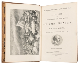  M'CLINTOCK, Captain Francis (1819-1907). The Voyage of the ...