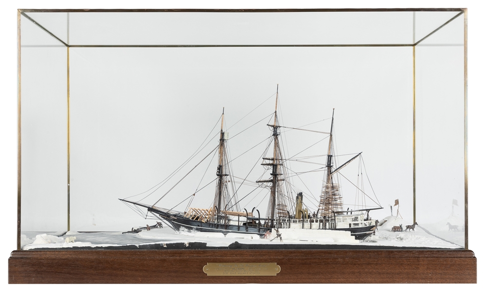  [MODEL DIORAMA]. HITCHCOCK, William E. (1928-2006). “Winter...
