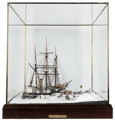  [MODEL DIORAMA]. HITCHCOCK, William E. (1928-2006). “Winter...