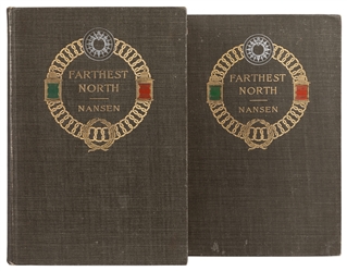  NANSEN, Fridtjof (1861-1930). Farthest North. Being the Rec...