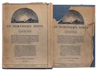 NANSEN, Fridtjof (1861-1930). In Northern Mists. Arctic Exp...