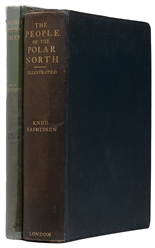  RASSMUSSEN, Knud (1879-1933). Pair of First Editions, inclu...