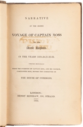  ROSS, John (1777-1856). Narrative of the Second Voyage of C...