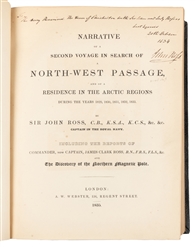  ROSS, John (1777-1856). A Voyage of Discovery, Made Under t...