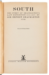  SHACKLETON, Ernest (1874-1922). South. The Story of Shackle...