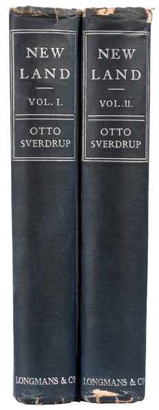  SVERDRUP, Otto (1854-1930). New Land. Four Years in the Arc...