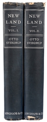 SVERDRUP, Otto (1854-1930). New Land. Four Years in the Arc...