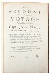  [WHALING]. [GREENLAND]. An Account of a Most Dangerous Voya...
