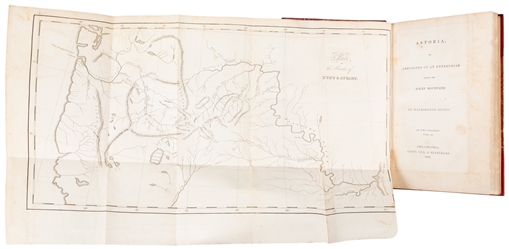  IRVING, Washington (1783-1859). Astoria, or Anecdotes of an...
