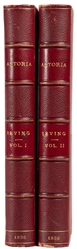  IRVING, Washington (1783-1859). Astoria, or Anecdotes of an...
