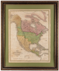  [MAPS]. VANCE, D[avid] H. Map of North America Including Al...
