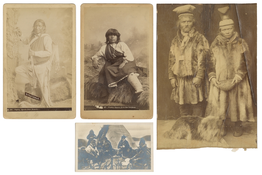  [PHOTOGRAPHY]. [CHASE, D.B. (Dana) (1848–1897)]. Group of 4...