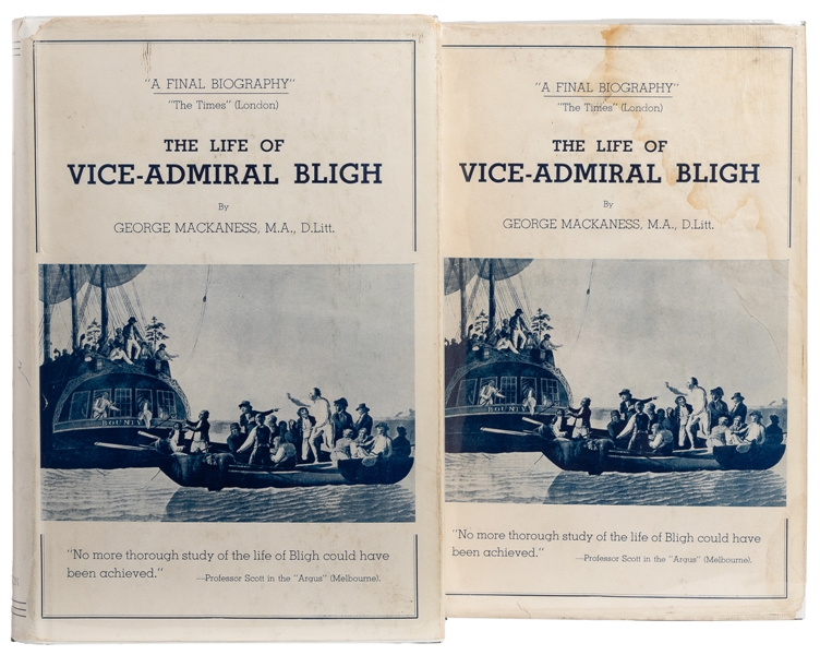  [BLIGH, William (1754-1817), subject]. MACKANESS, George (1...