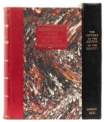  [BOUNTY MUTINEERS]. Pair of Early Titles About the Mutiny o...