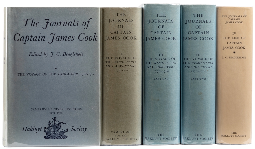  [COOK, Captain James (1728-1779), subject]. [BEAGLEHOLE, J....