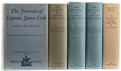  [COOK, Captain James (1728-1779), subject]. [BEAGLEHOLE, J....