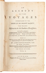  [COOK, Captain James (1728-1779), association]. HAWKESWORTH...
