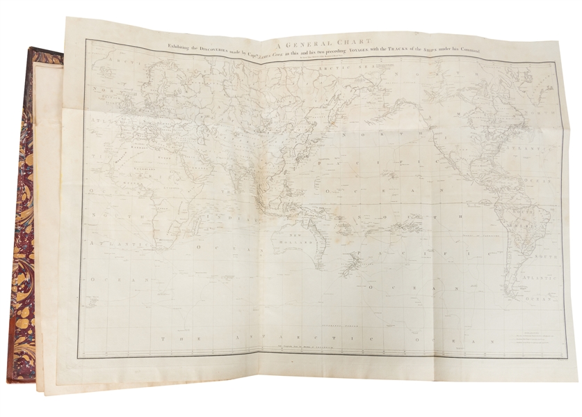  [COOK, Captain James (1728-1779), association]. [Atlas Volu...