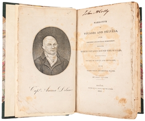  DELANO, Amasa (1763-1823). A Narrative of Voyages and Trave...
