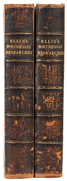  ELLIS, William (1794-1872). Polynesian Researches, During a...