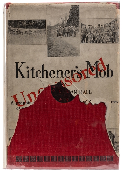  HALL, James Norman (1887-1951). Kitcheners Mob. The Advent...