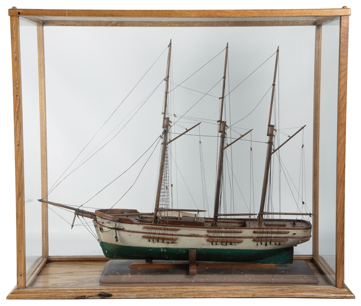  [MODEL - “SUNBEAM"]. Home-Made Scale Model of a 3 Masted Ve...