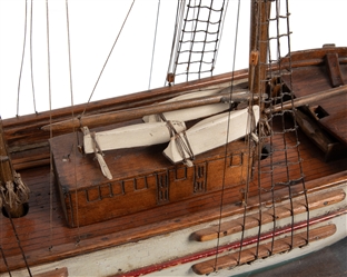  [MODEL - “SUNBEAM]. Home-Made Scale Model of a 3 Masted Ve...