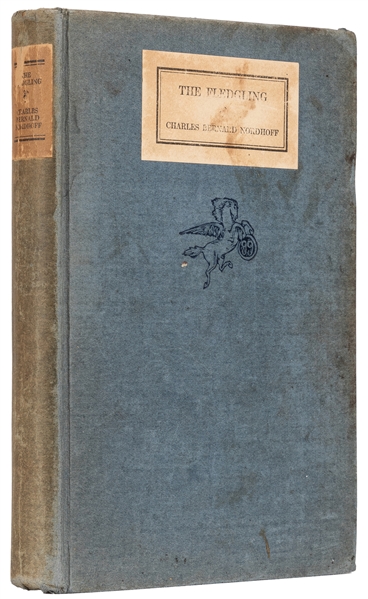  NORDHOFF, Charles Bernard (1887-1947). The Fledgling. Bosto...