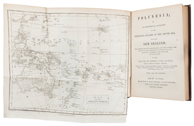  Pair of Uncommon South Pacific Voyage Accounts, including: ...