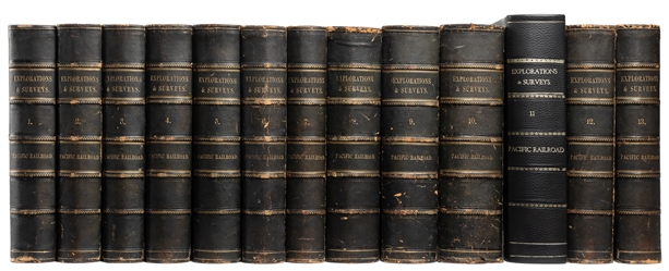  [RAILROAD SURVEYS]. Reports of Explorations and Surveys, to...