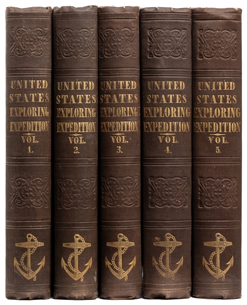  WILKES, Charles (1798-1877). Narrative of the United States...