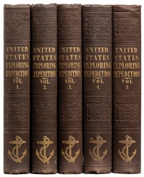  WILKES, Charles (1798-1877). Narrative of the United States...