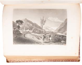  [ALPINE EXPLORATION]. BROCKEDON, William (1787-1854). Illus...